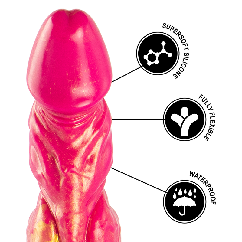 EPIC - FUOCO MITOLOGICO DEL DILDO DI CERBERUS – Falli senza vibrazioni – foto 4