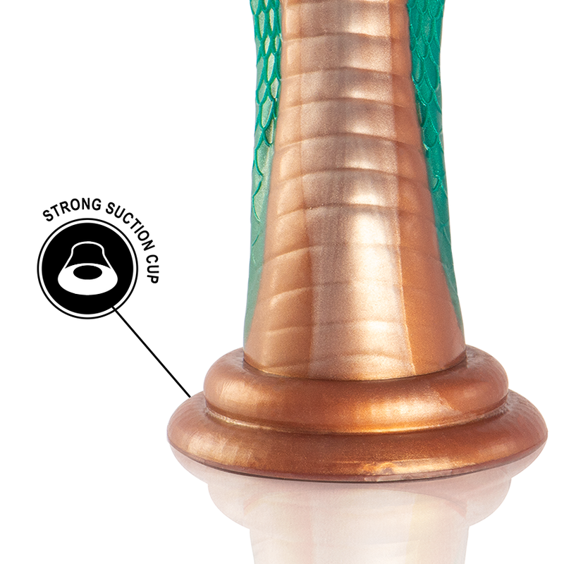 EPIC - DILDO PITONE COBRA VERDE – Falli senza vibrazioni – foto 7