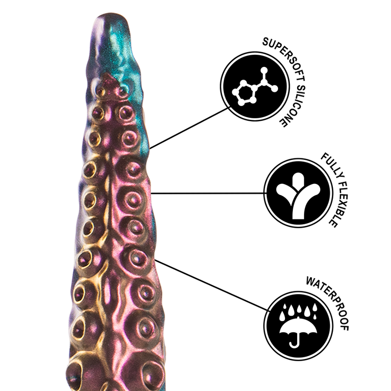 EPIC - DILDO TENTACOLO FINE DI CARIBDIS TAGLIA PICCOLA – Falli senza vibrazioni – foto 8