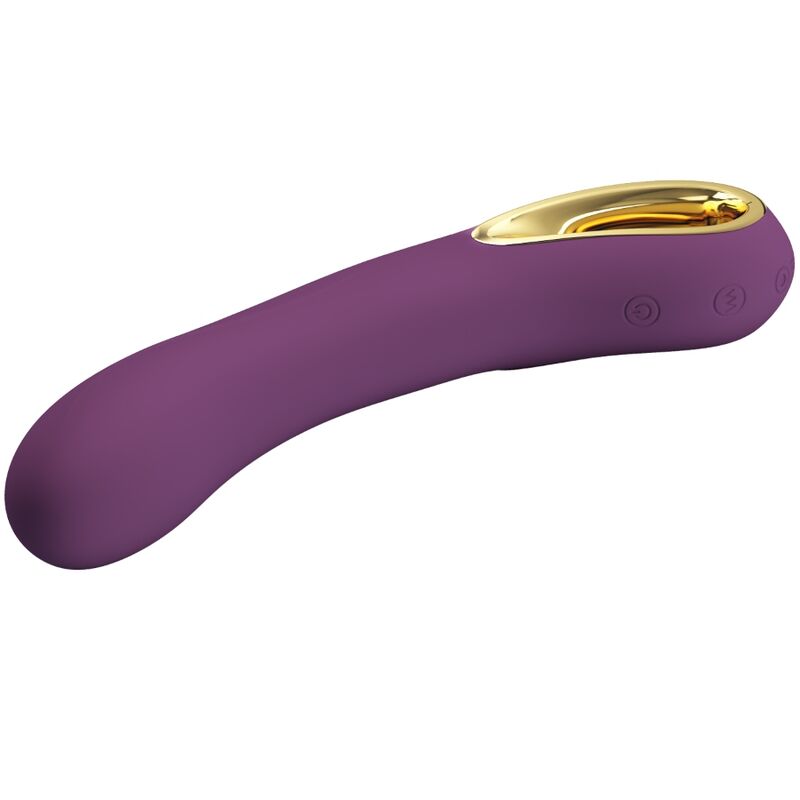 PRETTY LOVE - ETHAN VIBRATORE RICARICABILE VIOLA – Vibratori a punto G – foto 4
