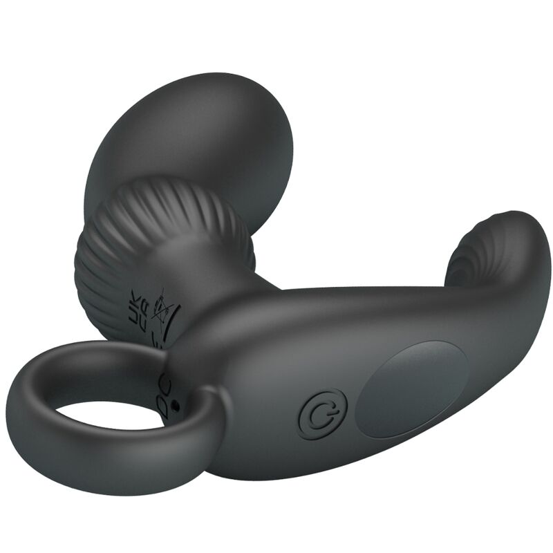 PRETTY LOVE - CAYLA VIBRATORE ANALE MASSAGGIATORE NERO – Telecomando – foto 4
