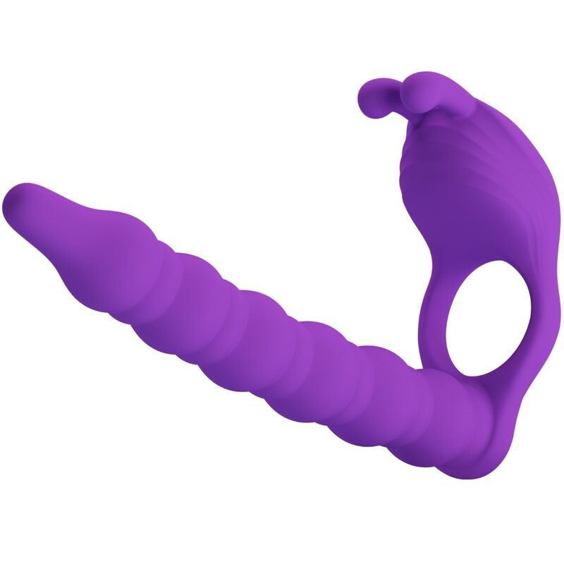 PRETTY LOVE - BLACKNEY ANELLI PER PENE CON SPINA VIBRATORE – Tappi anali – foto 2