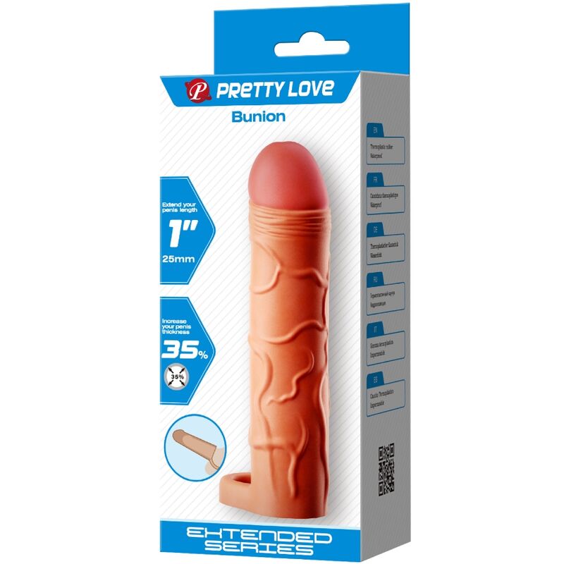 PRETTY LOVE - BUNION COPERTURA PENSA ESTENSIONE STIMOLANTE – Copri pene con estensione – foto 6