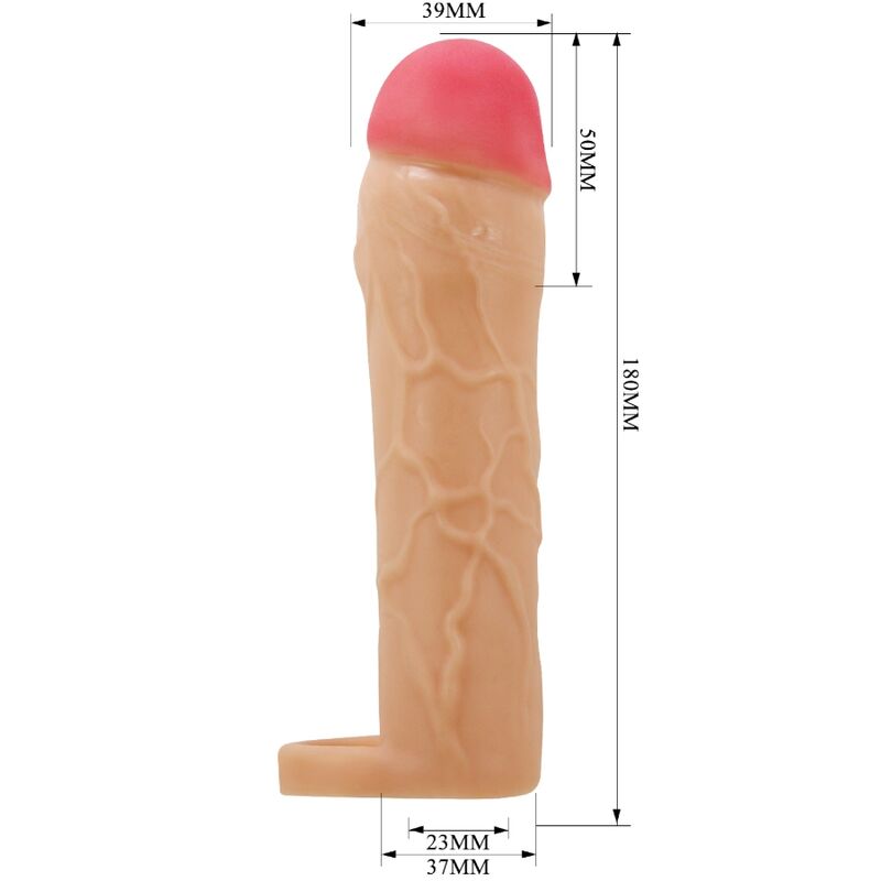 PRETTY LOVE - HANI COPERTURA PENSA ESTENSIONE STIMOLANTE – Copri pene con estensione – foto 4
