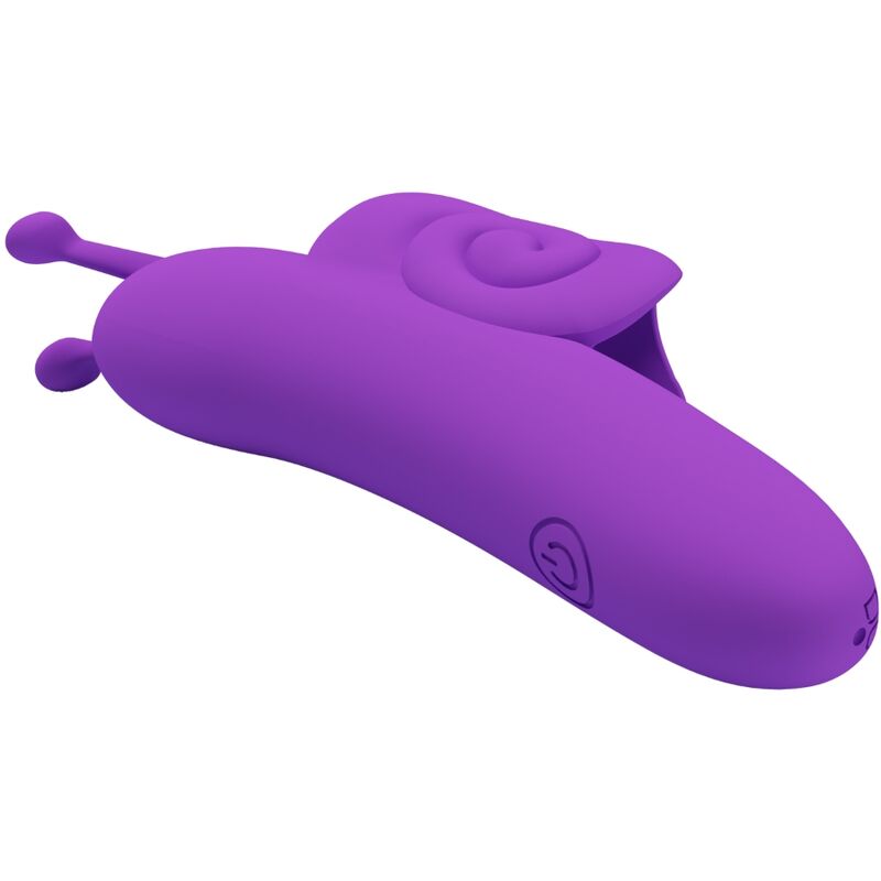 PRETTY LOVE - SNAIL POTENTE STIMOLATORE DELLE DITA VIOLA – Per il clitoride – foto 4