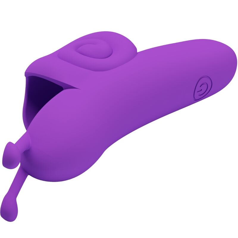 PRETTY LOVE - SNAIL POTENTE STIMOLATORE DELLE DITA VIOLA – Per il clitoride – foto 3
