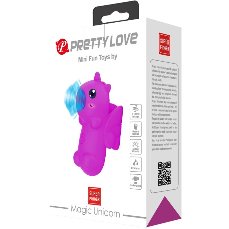 PRETTY LOVE - MINI GIOCATTOLI DIVERTENTI DELLO STIMOLATORE MAGIC UNICORN – Stimolatore dell'aria nessuna vibrazione – foto 9