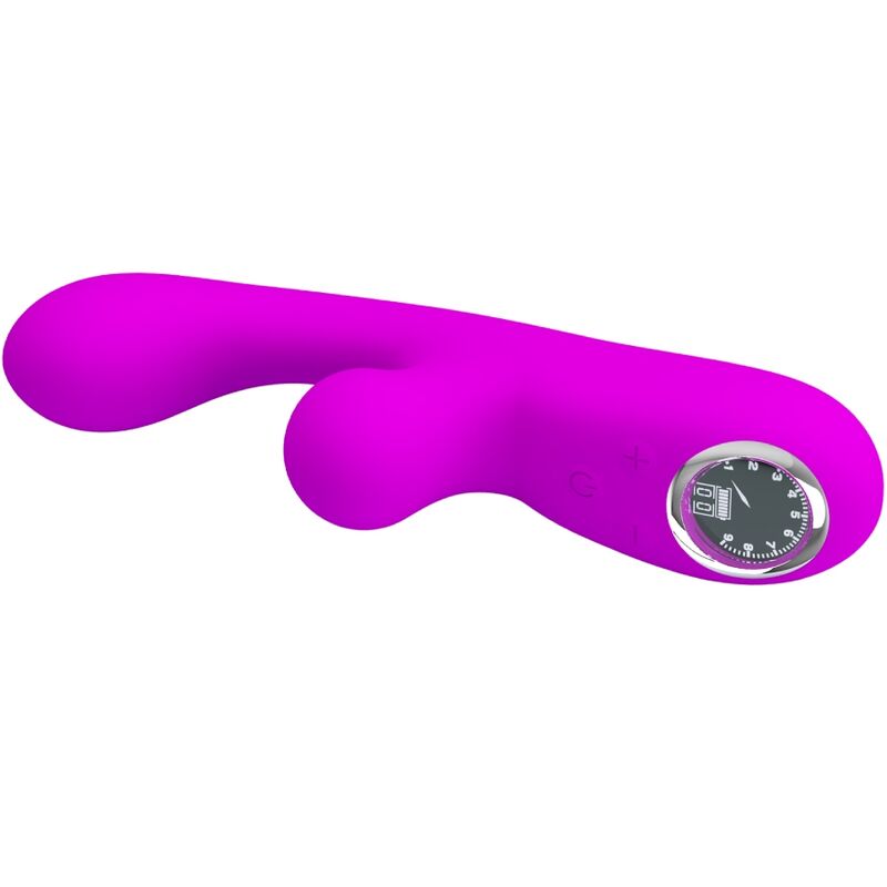 PRETTY LOVE - SKYLAR VIBRATORE STIMOLATORE VIOLA – Vibratori di coniglio – foto 5