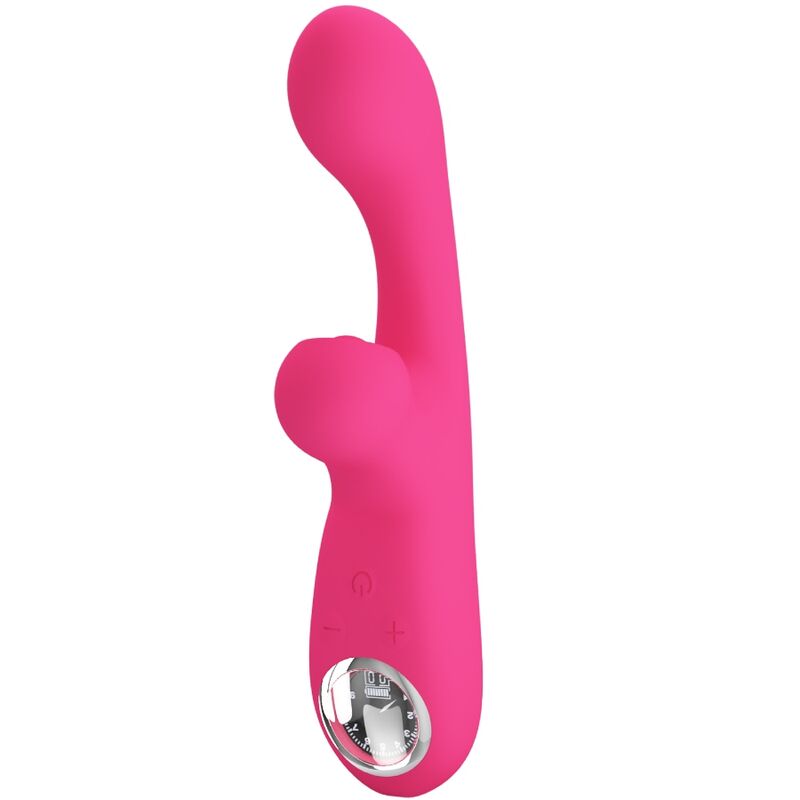 PRETTY LOVE - SKYLAR VIBRATORE STIMOLATORE ROSA – Vibratori di coniglio – foto 2