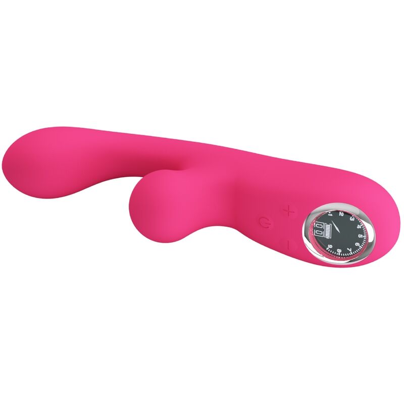 PRETTY LOVE - SKYLAR VIBRATORE STIMOLATORE ROSA – Vibratori di coniglio – foto 5