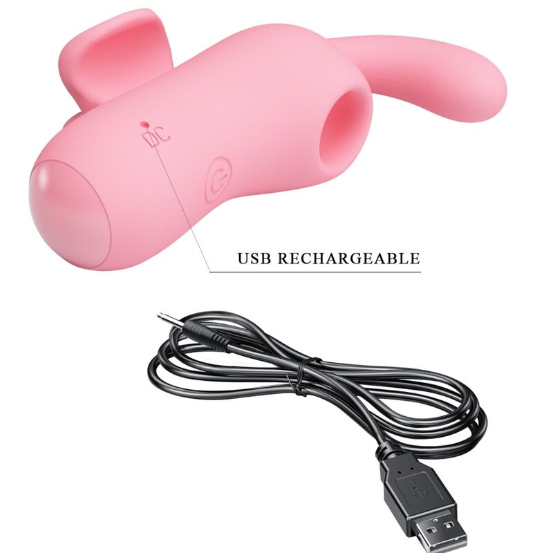 PRETTY LOVE - MINI GIOCATTOLI DIVERTENTI DI MAGIC FAIRY VIBRATORE E SUCCHIATORE – Stimolatore d'aria con vibrazione – foto 7
