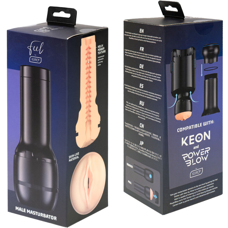 KIIROO - SENTIRE GENERICO STROKER PALLIDO – Vagine senza vibrazioni