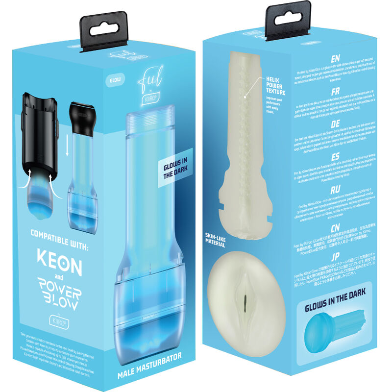 KIIROO - SENTIRE IL BAGLIORE NEL BUIO STROKER – Vagine senza vibrazioni