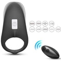 ARMONY - ANELLO VIBRATORE SHARK PER TELECOMANDO DI COPPIA NERO – Cockring con vibrazione