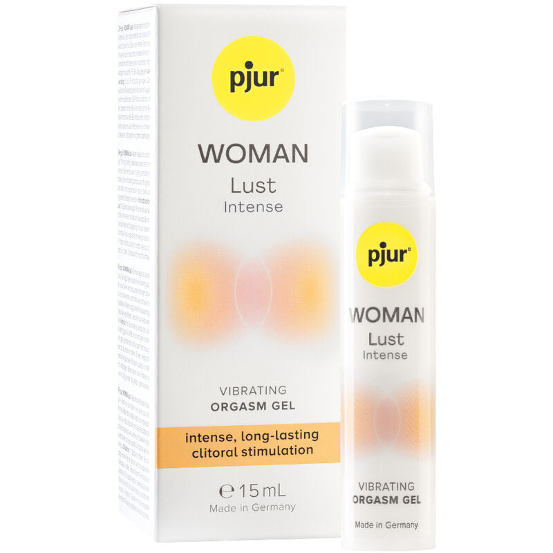 PJUR - WOMAN LUST GEL VIBRANTE INTENSO PER ORGASMO 15 ML – Vibratore liquido