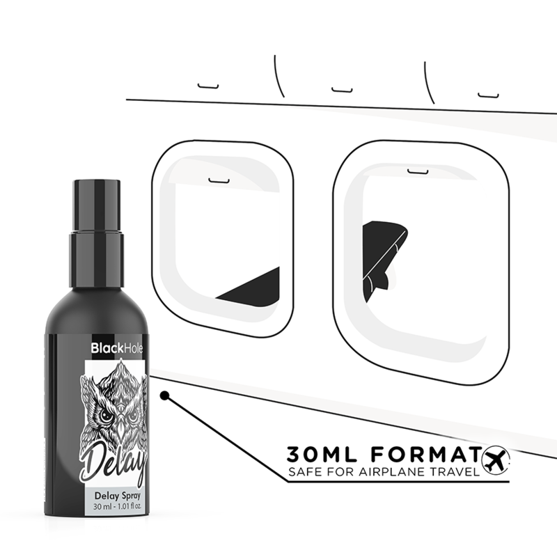 BLACK HOLE - SPRAY RITARDANTE STUDY FORTE 30 ML – Ritardanti – foto 4