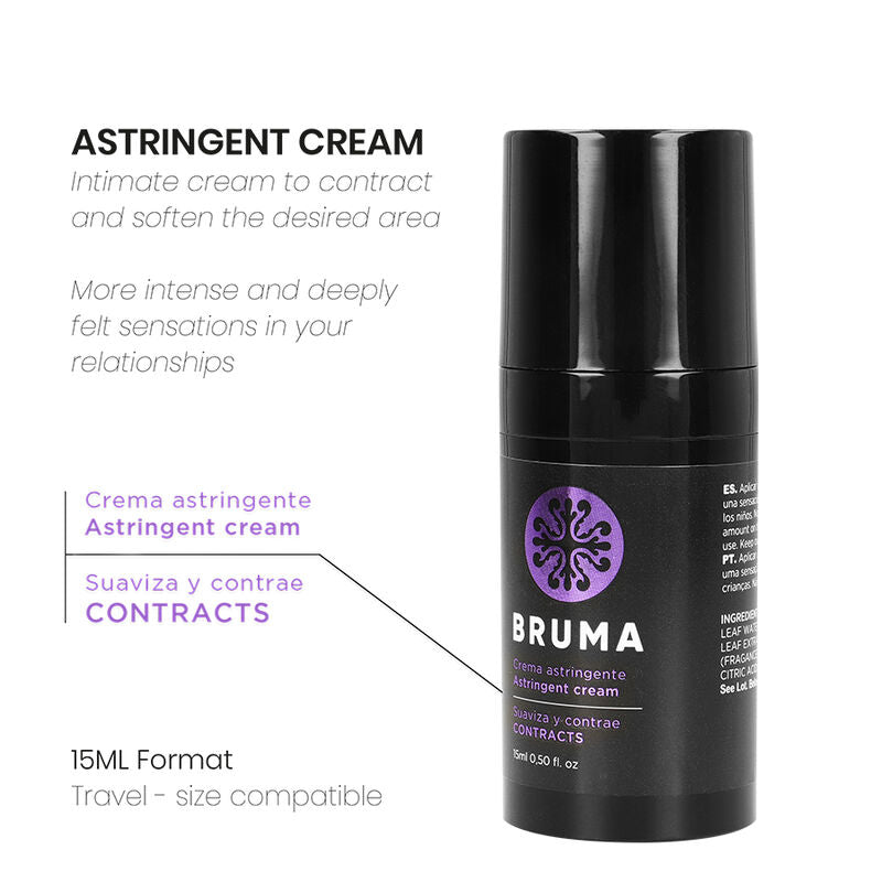 BRUMA - CREMA ASTRINGENTE ULTRA SCORREVOLE 15 ML – Intensificatore dell'orgasmo – foto 3