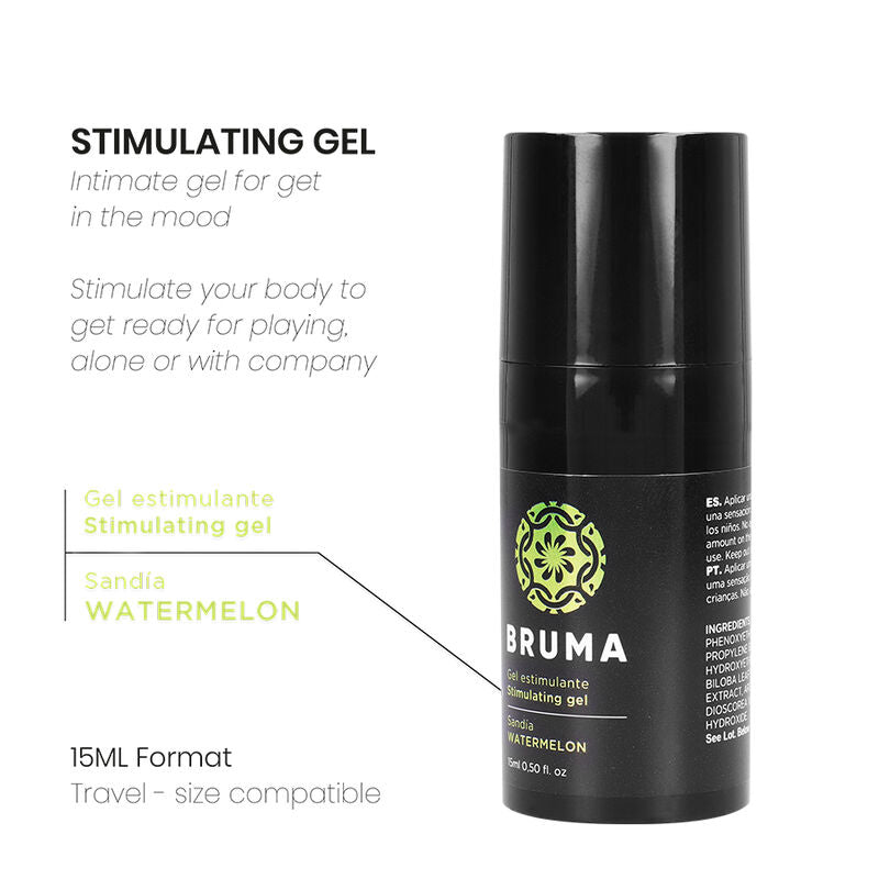 BRUMA - BALSAMO INTENSIFICANTE GUSTO ANGURIA 15 ML – Intensificatore dell'orgasmo – foto 3