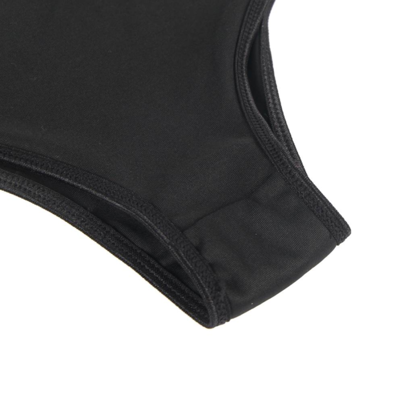 SUBBLIME - SET DUE PEZZI DI REGGISENO TRASPARENTE E STRISCE S/M – Reggiseno e slip – foto 6