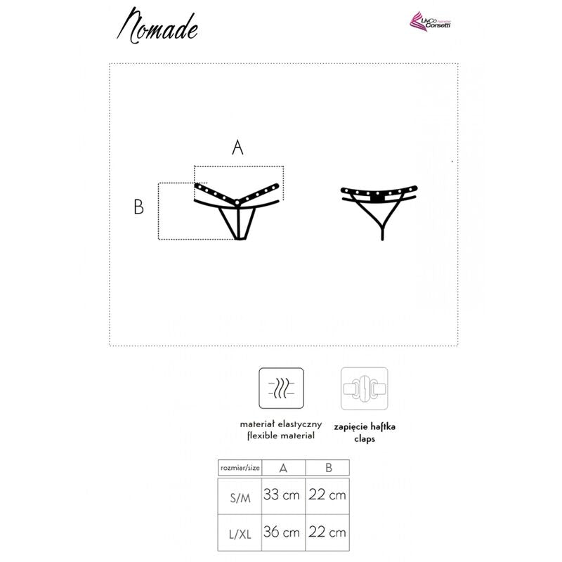 LIVCO CORSETTI FASHION - PERIZOMA NOMADE SENZA CAVALLO NERO – Infradito – foto 7