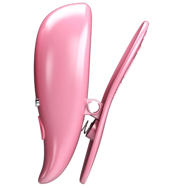 PRETTY LOVE - LEAF PINZE PER CAPEZZETTI VIBRANTI ROSA – Morsetti per capezzoli per sadomasochismo – foto 3