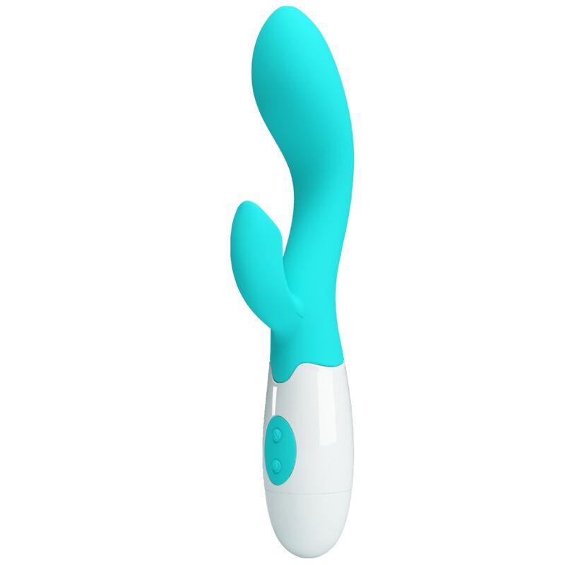 PRETTY LOVE - VIBRATORE BRIGHTY G-SPOT VERDE ACQUA – Vibratori a punto G