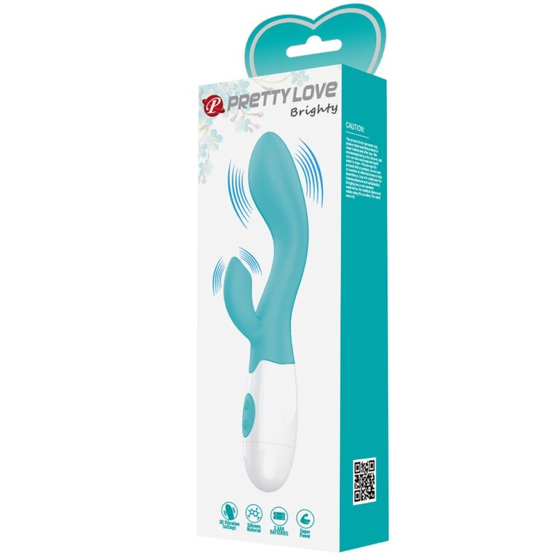 PRETTY LOVE - VIBRATORE BRIGHTY G-SPOT VERDE ACQUA – Vibratori a punto G – foto 10