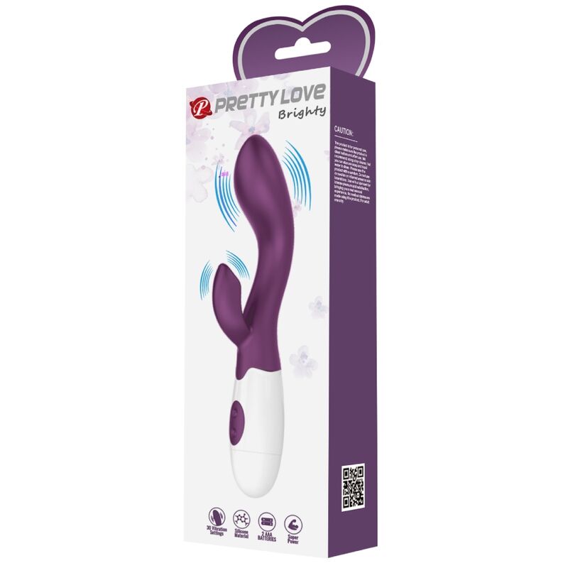 PRETTY LOVE - VIBRATORE BRIGHTY G-SPOT VIOLA – Vibratori a punto G – foto 10
