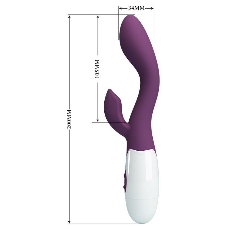 PRETTY LOVE - VIBRATORE BRIGHTY G-SPOT VIOLA – Vibratori a punto G – foto 7