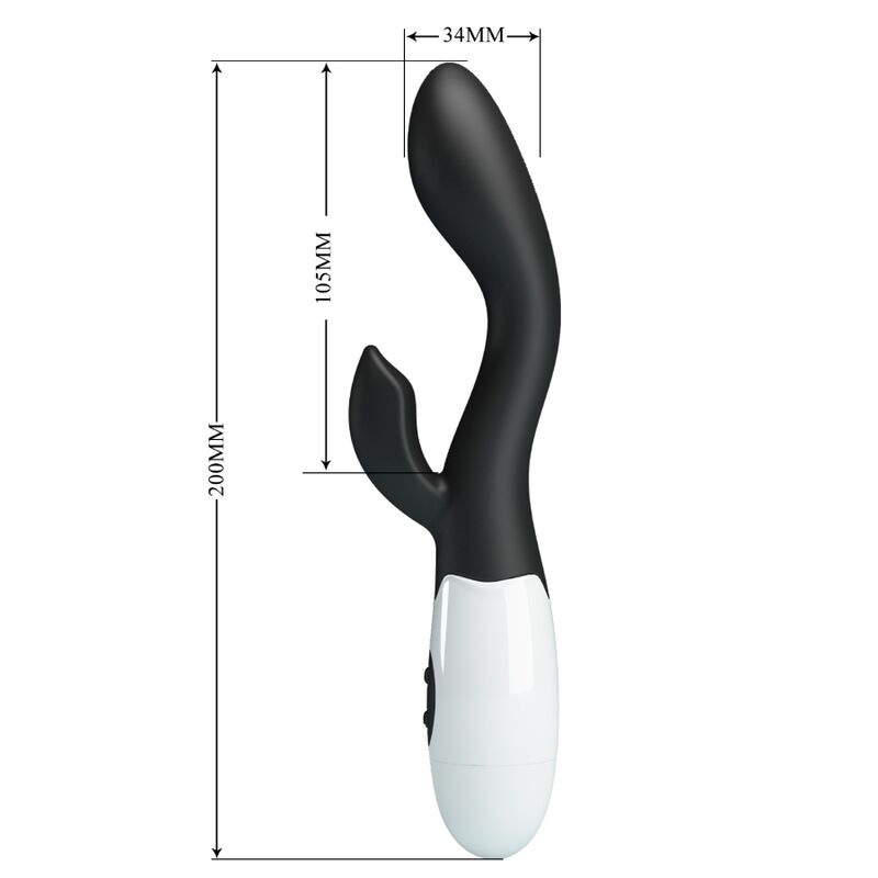 PRETTY LOVE - BRIGHTY VIBRATORE G-SPOT NERO – Vibratori a punto G – foto 7