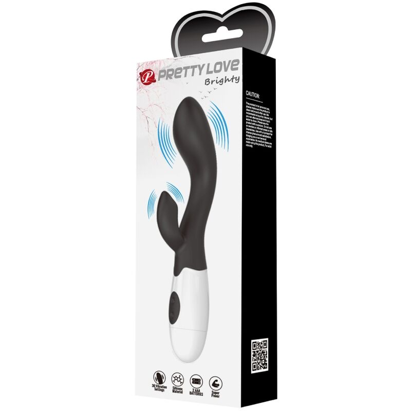 PRETTY LOVE - BRIGHTY VIBRATORE G-SPOT NERO – Vibratori a punto G – foto 9