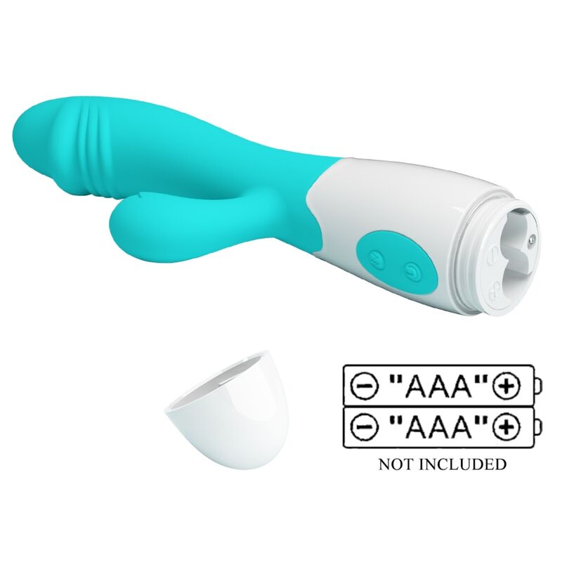 PRETTY LOVE - VIBRATORE SNAPPY G-SPOT VERDE ACQUA – Vibratori a punto G – foto 8