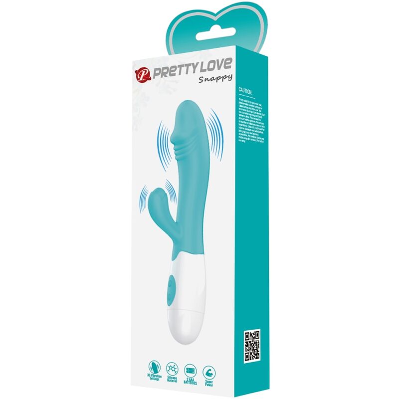 PRETTY LOVE - VIBRATORE SNAPPY G-SPOT VERDE ACQUA – Vibratori a punto G – foto 9