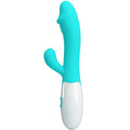 PRETTY LOVE - VIBRATORE SNAPPY G-SPOT VERDE ACQUA – Vibratori a punto G