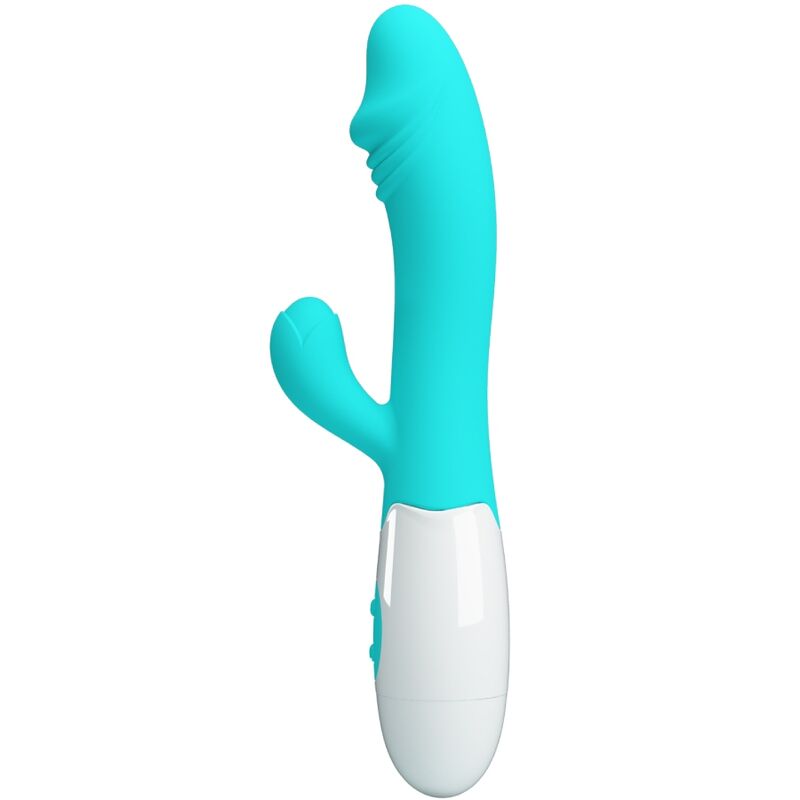 PRETTY LOVE - VIBRATORE SNAPPY G-SPOT VERDE ACQUA – Vibratori a punto G