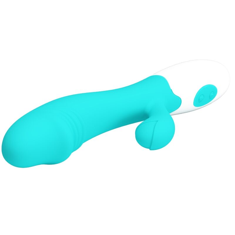 PRETTY LOVE - VIBRATORE SNAPPY G-SPOT VERDE ACQUA – Vibratori a punto G – foto 5
