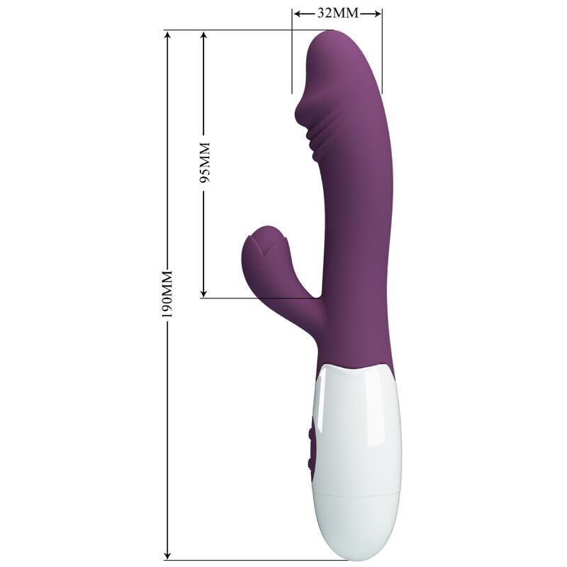 PRETTY LOVE - VIBRATORE SNAPPY G-SPOT VIOLA – Vibratori a punto G – foto 7