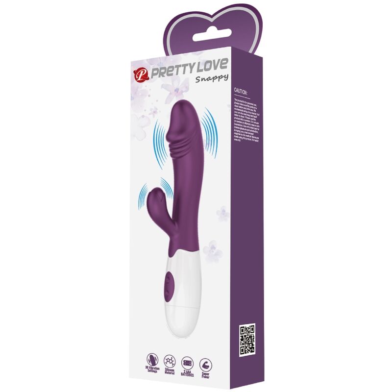 PRETTY LOVE - VIBRATORE SNAPPY G-SPOT VIOLA – Vibratori a punto G – foto 10