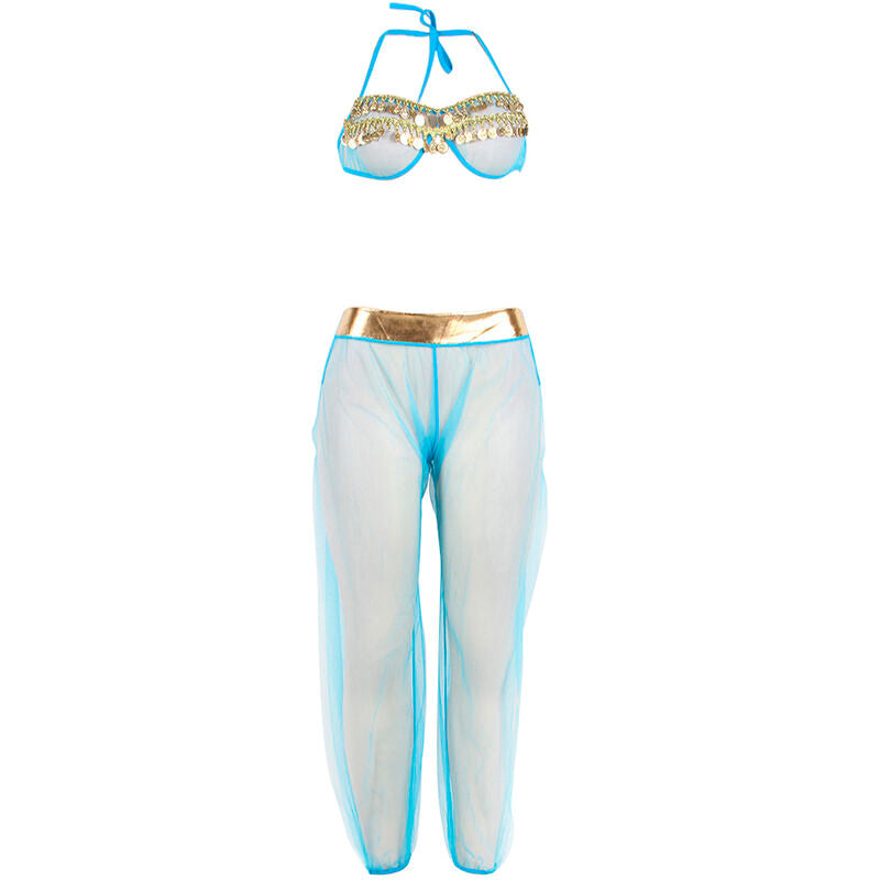 SUBBLIME - SET DI LINGERIE BLU STILE INDIA S/M – Insieme sexy della biancheria – foto 4
