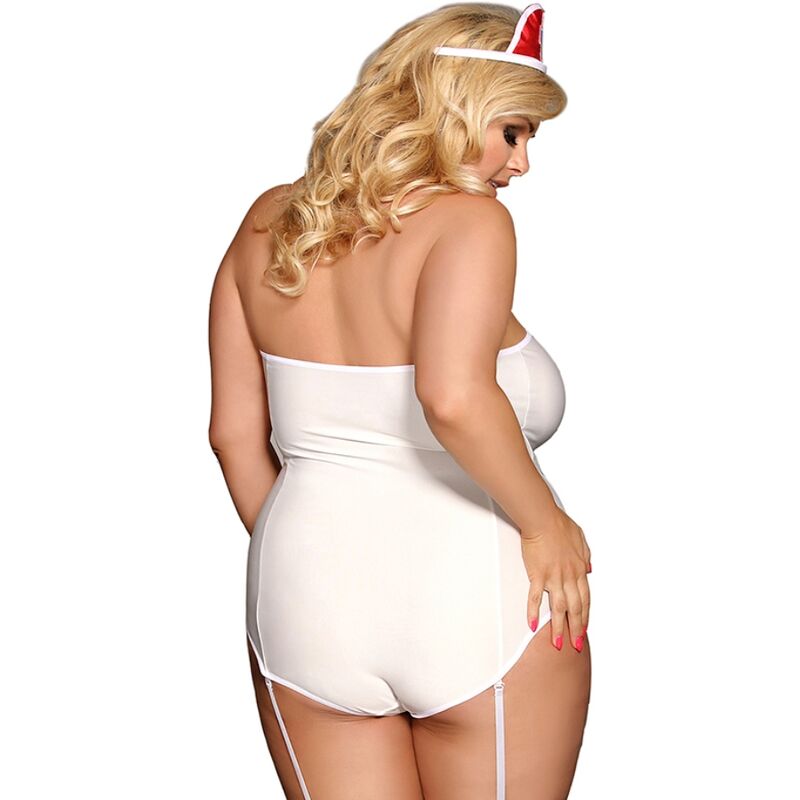 SUBBLIME - COSTUME DA INFERMIERA SEXY CON ORSACCHIOTTO L/XL – Infermiera – foto 3