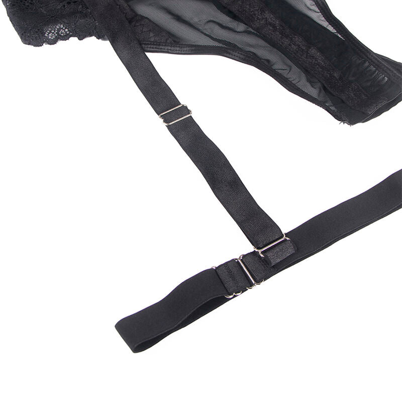 SUBBLIME - ORSACCHIOTTO CON DETTAGLIO REGGISERA PETTO NERO S/M – Body – foto 12