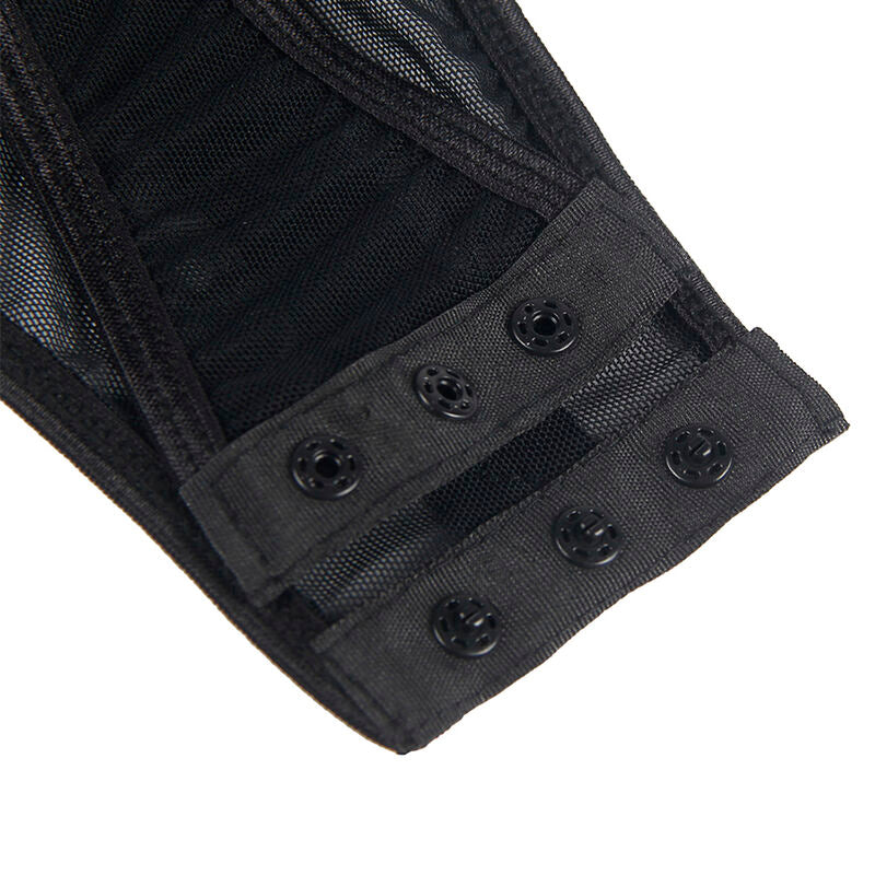SUBBLIME - ORSACCHIOTTO CON DETTAGLIO REGGISERA PETTO NERO S/M – Body – foto 11
