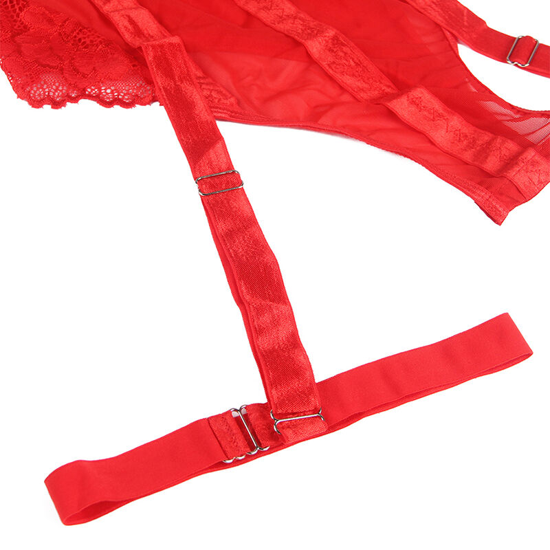 SUBBLIME - ORSACCHIOTTO CON DETTAGLIO REGGERIZZATO PETTO ROSSO L/XL – Body – foto 8