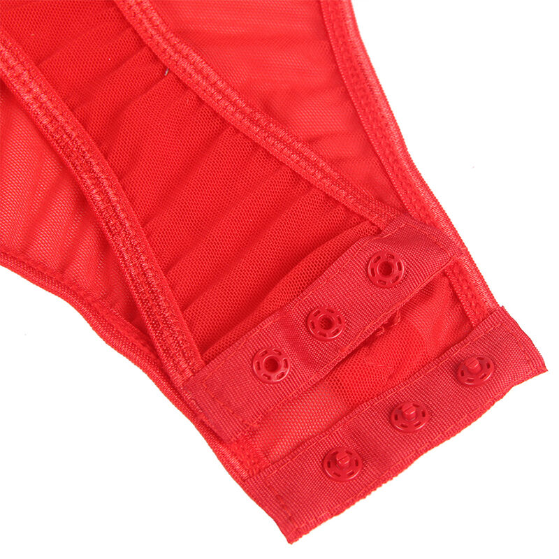 SUBBLIME - ORSACCHIOTTO CON DETTAGLIO REGGERIZZATO PETTO ROSSO L/XL – Body – foto 9