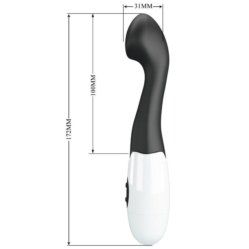 PRETTY LOVE - CHARLES VIBRATORE G-SPOT 30 MODALIT NERO – Vibratori a punto G – foto 7