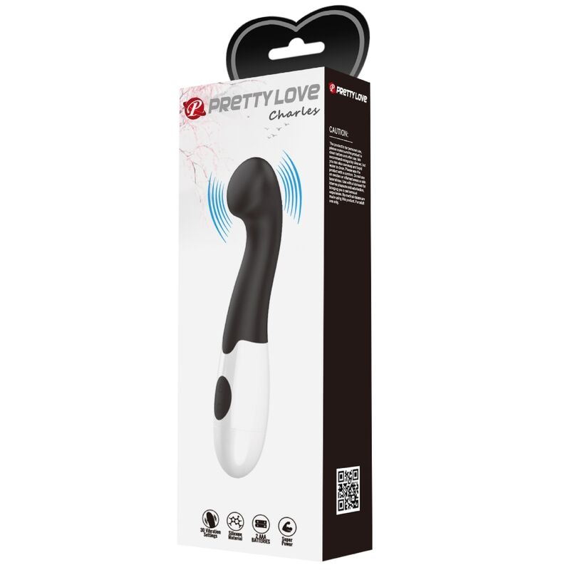 PRETTY LOVE - CHARLES VIBRATORE G-SPOT 30 MODALIT NERO – Vibratori a punto G – foto 10
