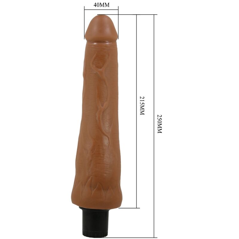 PRETTY LOVE - ALFREDO VIBRATORE REALISTICO 21.5 CM -O- 4 CM – Vibratori realistici – foto 8