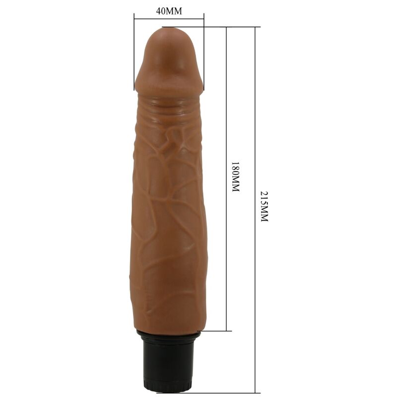 PRETTY LOVE - WALDORF VIBRATORE REALISTICO 18 CM -O- 4 CM – Vibratori realistici – foto 7