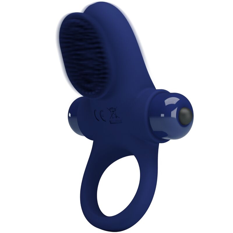 PRETTY LOVE - PALLE ANELLO CON VIBRAZIONE BLU – Cockring con vibrazione – foto 5