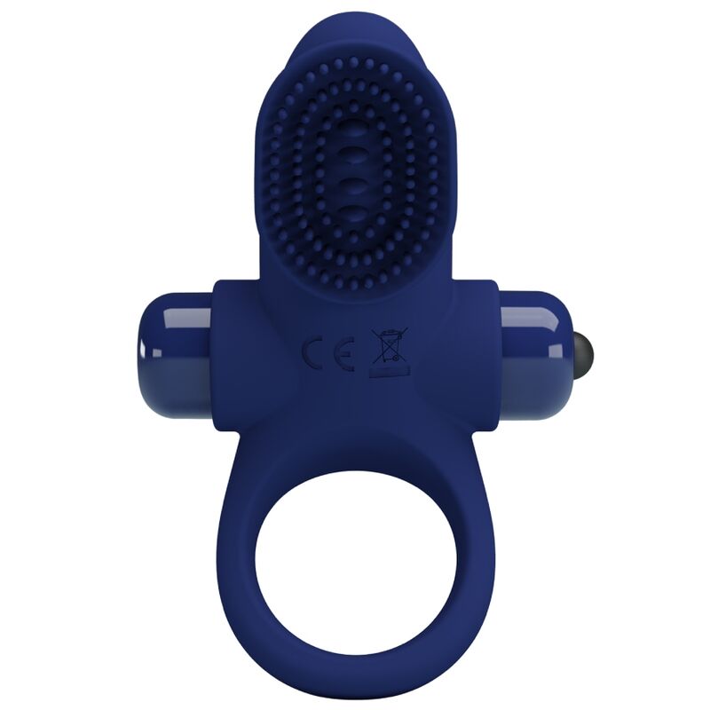 PRETTY LOVE - PALLE ANELLO CON VIBRAZIONE BLU – Cockring con vibrazione – foto 2